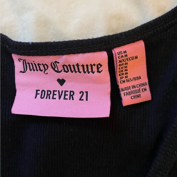 Juicy couture cropped tank top - Picture 2 of 3